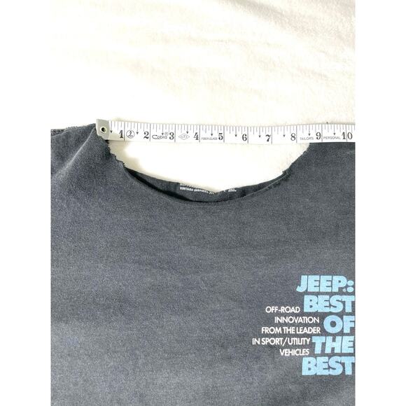 Abercrombie Jeep Cherokee Graphic T-Shirt Distressed Medium - Picture 5 of 8